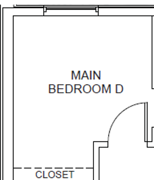 Pine Floor Plan Standard Bedroom C Pine Floor Plan Standard Bedroom C